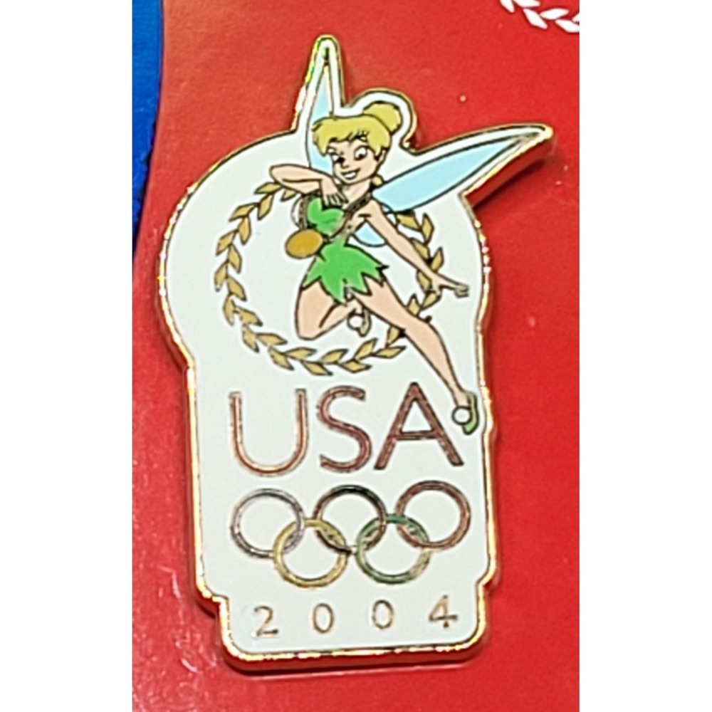Disney 2004 USA オリンピック ピンバッジ Disney 2004 USA